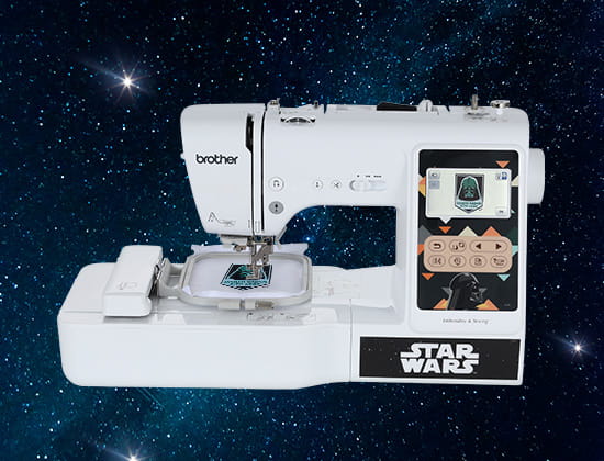 Celebrate Star Wars day with a Brother sewing machine