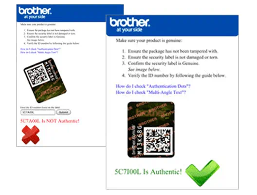 Security label billboard