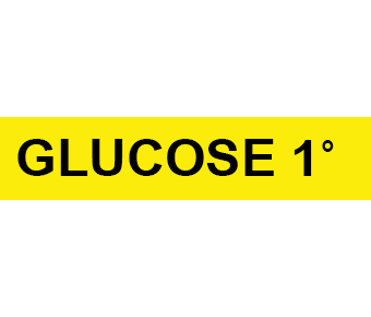 Glucose 1 degree label