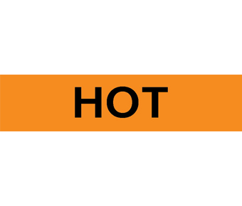 Hot label