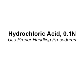 Hydrochloric Acid Label