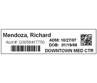 Patient label