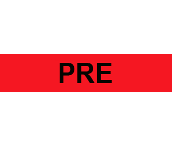 Pre label