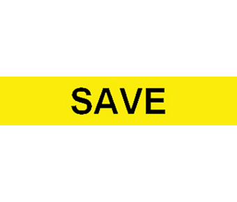Save label