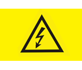 Shock risk label