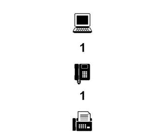 Vertical outlet cover label