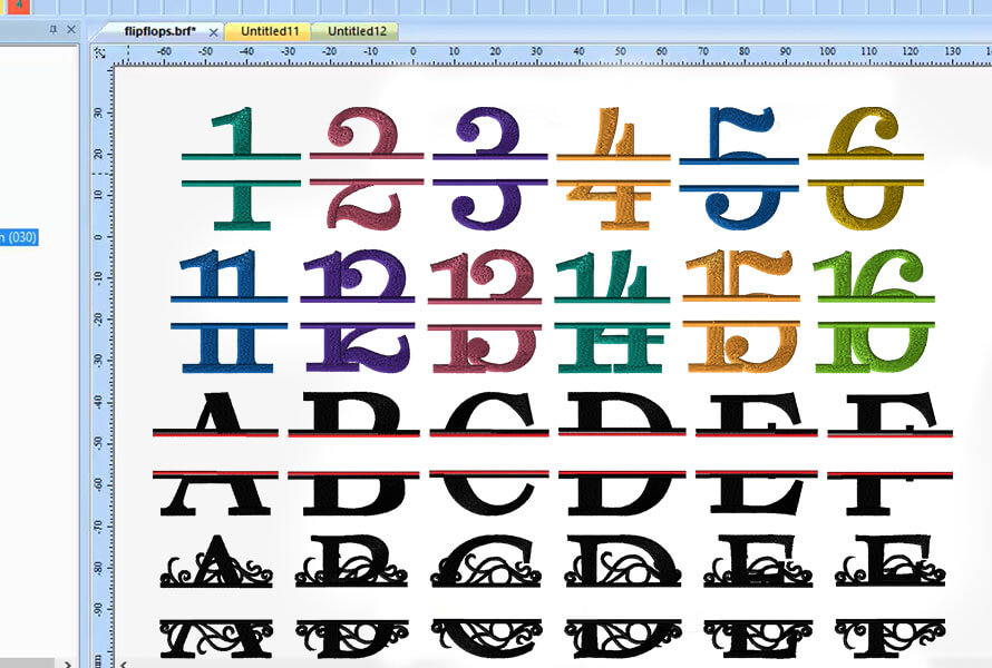 BES 4 | Embroidery Lettering and Monogram | Brother