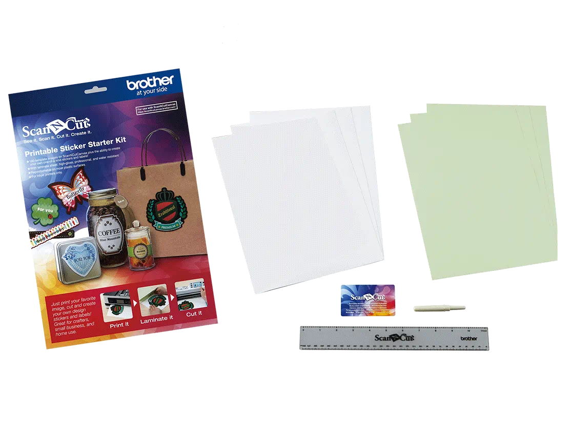 ScanNCut Starter Kit - Canvas Software - Brother