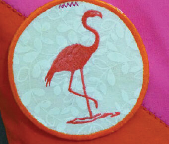 Flamingo Bag Tag