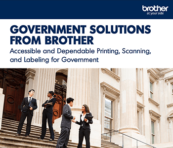 Government Solutions from Brother
