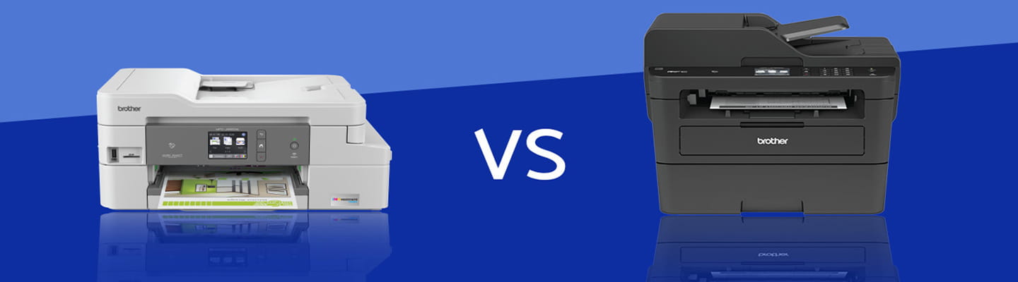 raqueta mi Independiente Inkjet vs Laser Printers | What's the Difference? | Brother
