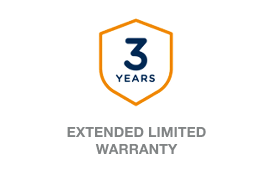 Extended Limited Warranty 3 years icon