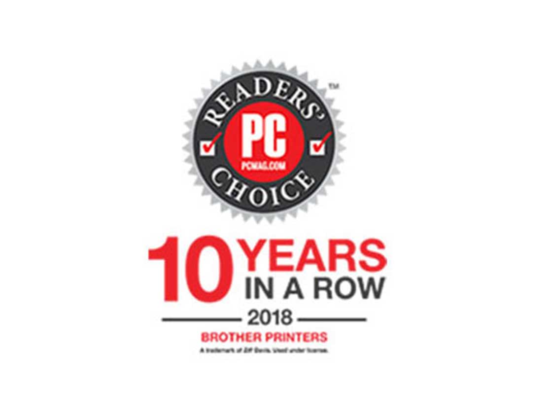 Gladys Duwen nationalisme Brother Printers Awarded PCMag Top Readers Choice & Business Choice