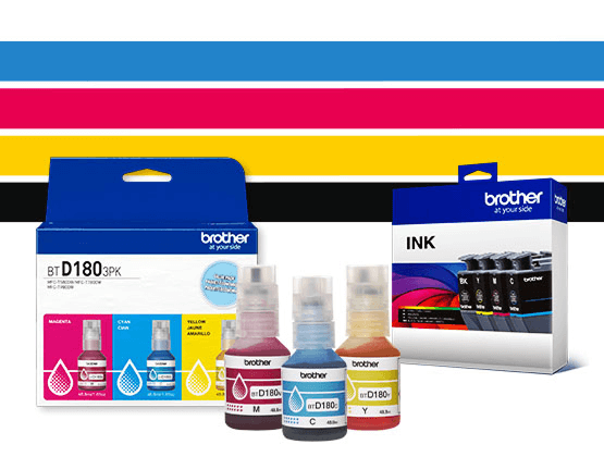For genuinely great printing, choose Brother Genuine Ink