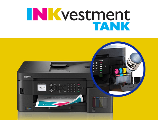 High-quality inkjet printers with ink value helps maximize your productivity.
