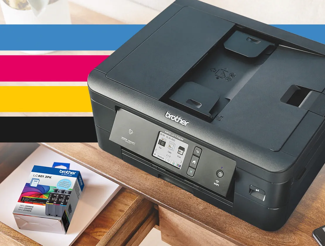 enhanced printing with Brother inkjet printers
