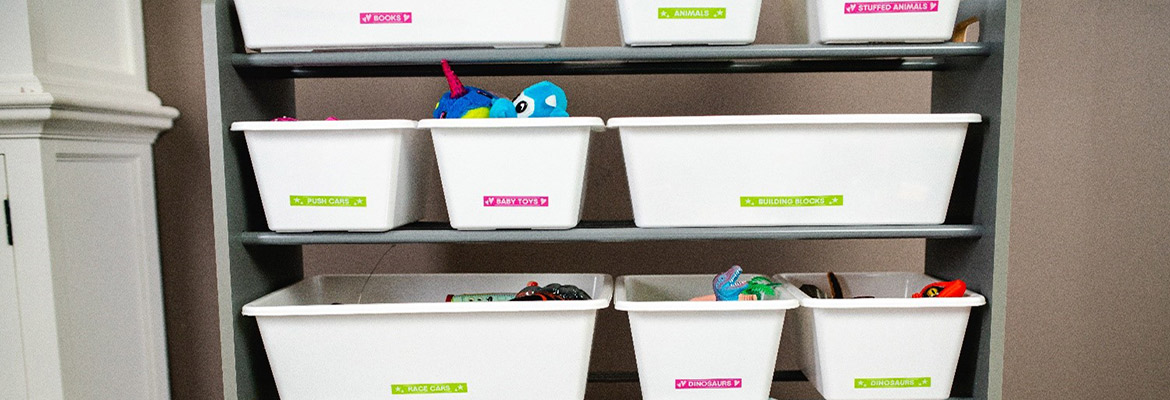 clutter free kids room