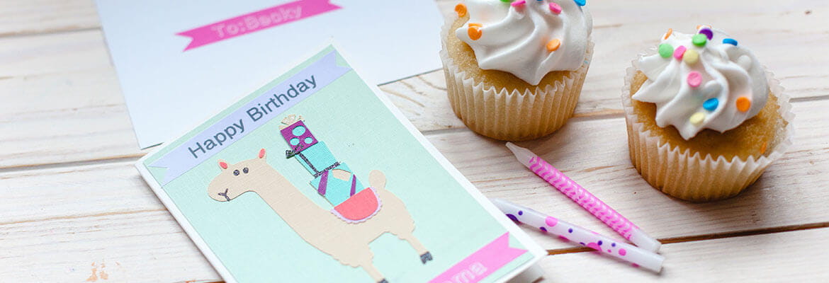 diy-llama-happy-birthday-card-brother for Free Printable Llama Birthday Card DIY Llama Happy Birthday Card - Brother for Free Printable Llama Birthday Card
