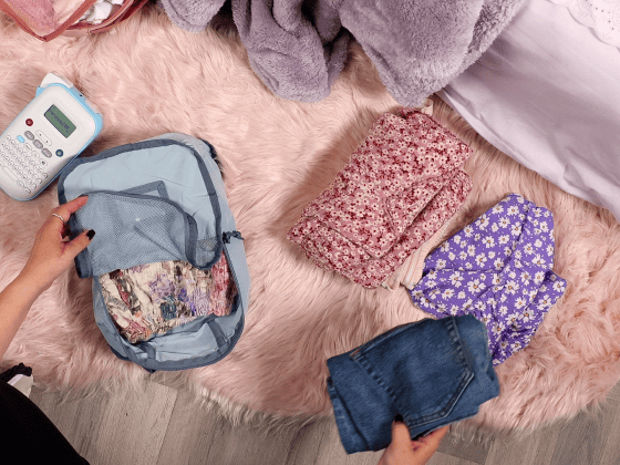 P-touch Btag Travel Organization