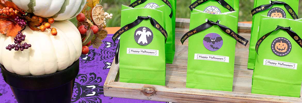 Trick or Treat station Embellish project