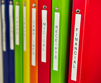 P-touch Labels for Organizing Files - Brother