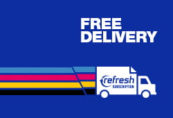 Free Delivery Icon Refresh Truck