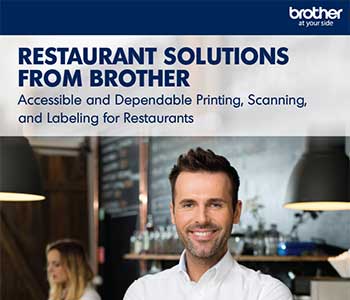 restaurant solutions from Brother