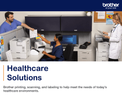 PDF Cover, Healthcare Solutions