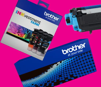 Brother ink package and toner cartridge 