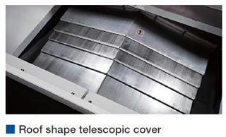 Roof shape telescopic cover