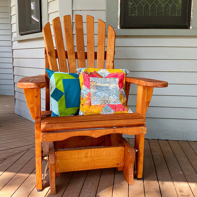 Pillows on Chair