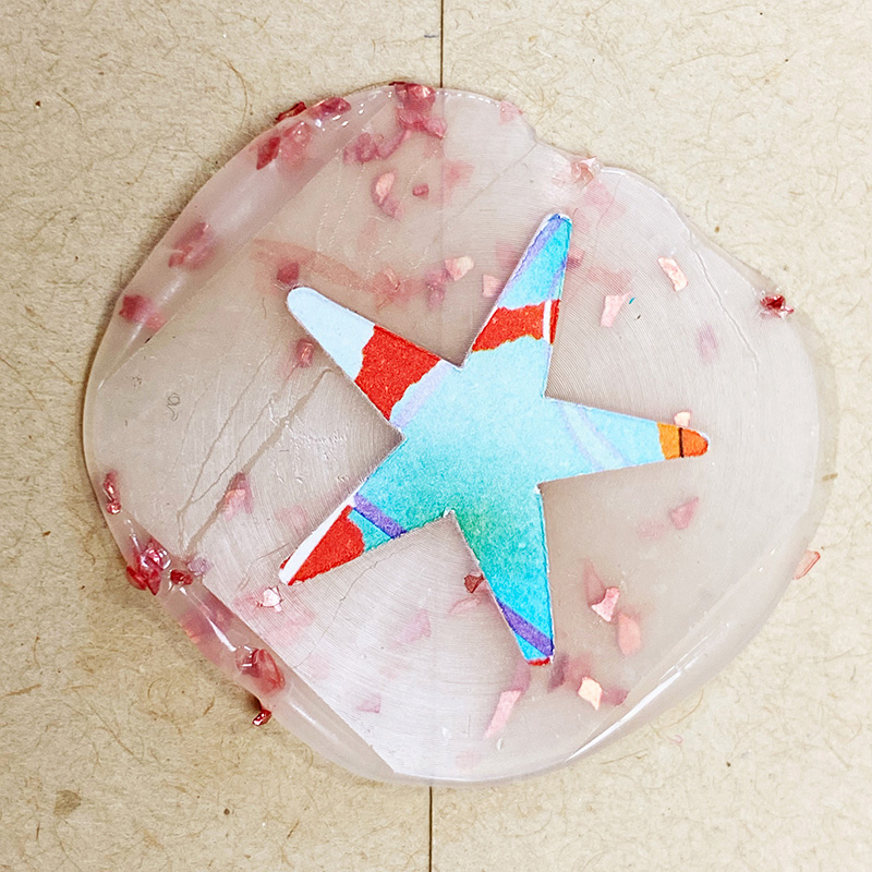 Paper Plate Starfish Craft