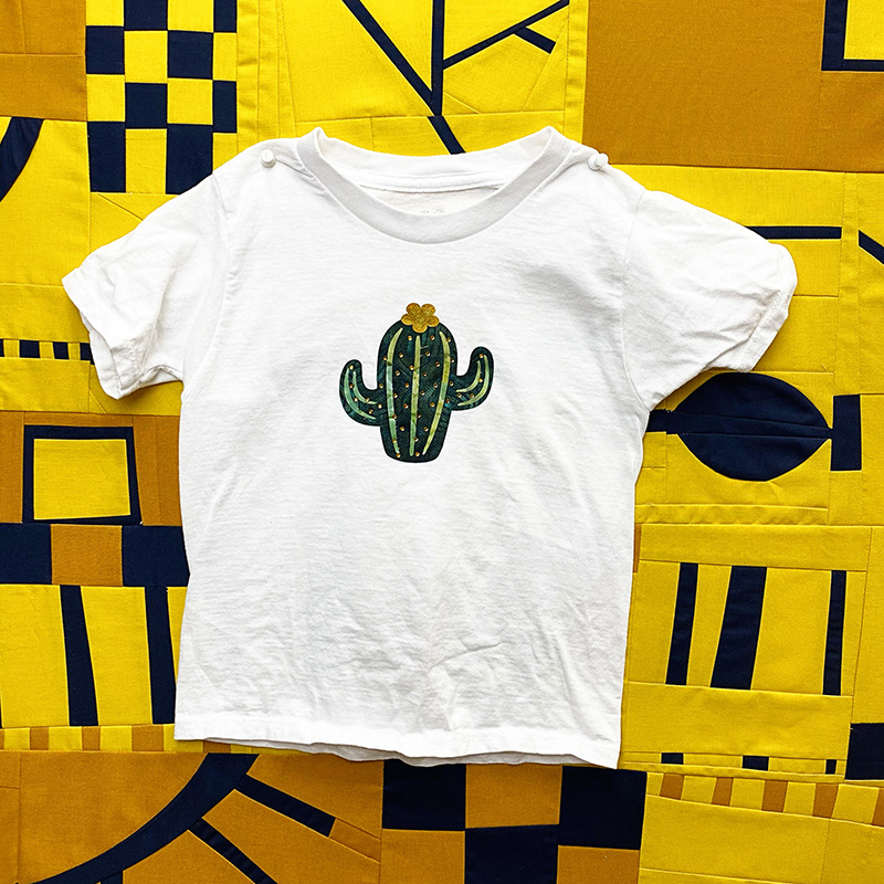 Tshirt with cactus design