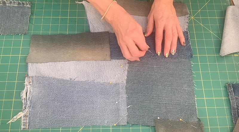 How to sew a patchwork denim hoodie | Brother