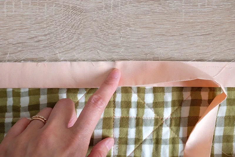 How To Attach Quilting Binding