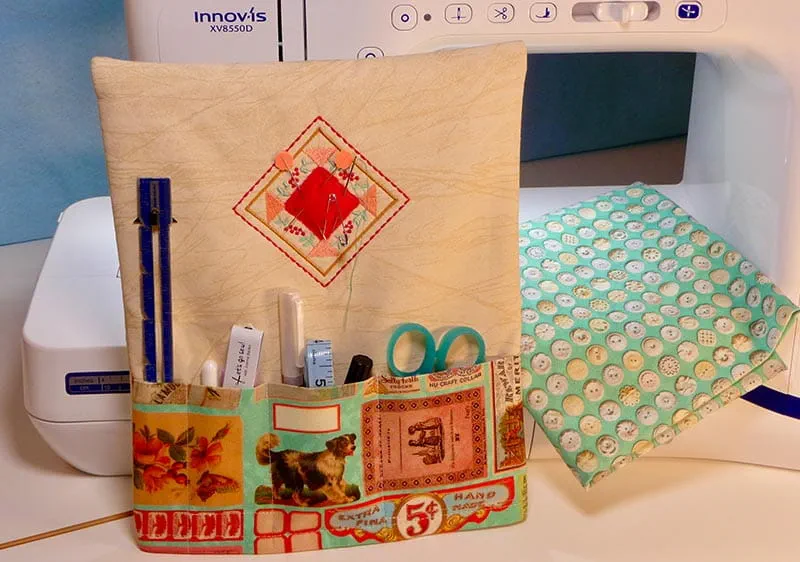How to make your own sewing supplies organizer
