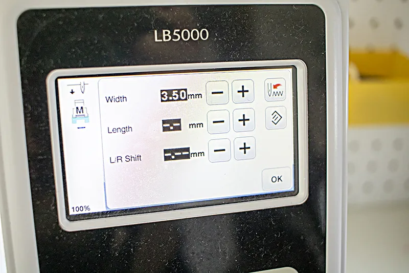 adjust button stitching