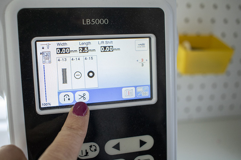 select button stitch