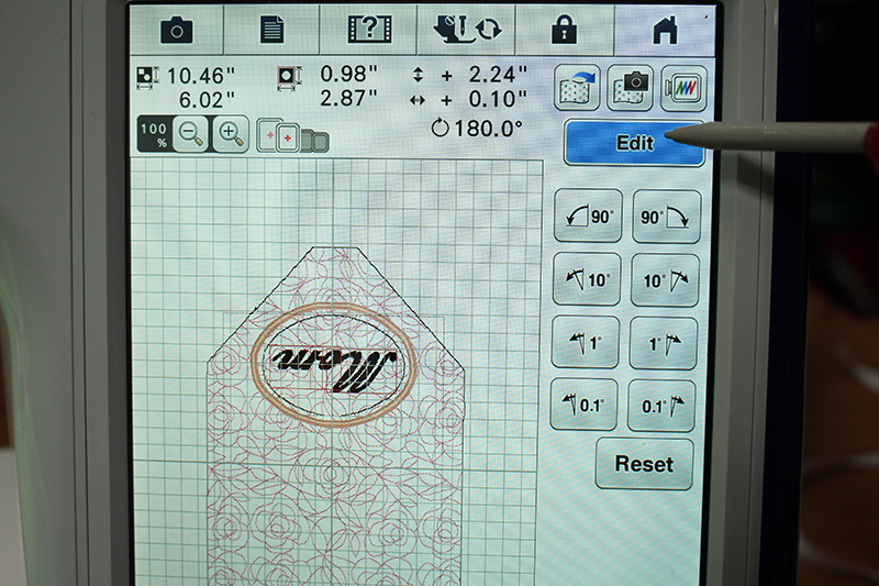 Monogrammed Envelope