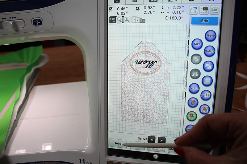 Monogrammed Envelope