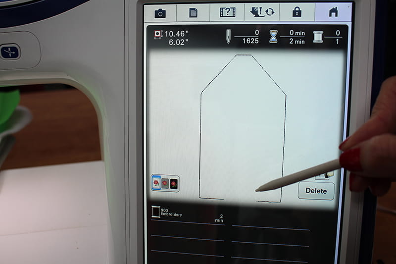 Monogrammed Envelope