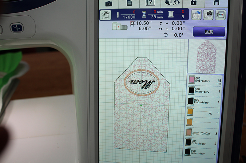 Monogrammed Envelope