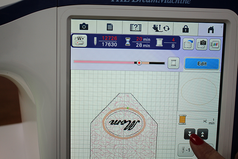 Monogrammed Envelope