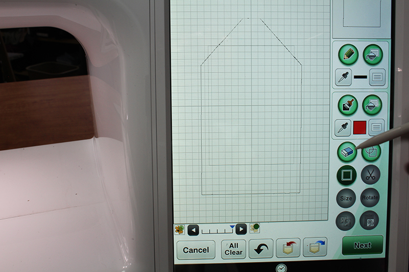 Monogrammed Envelope