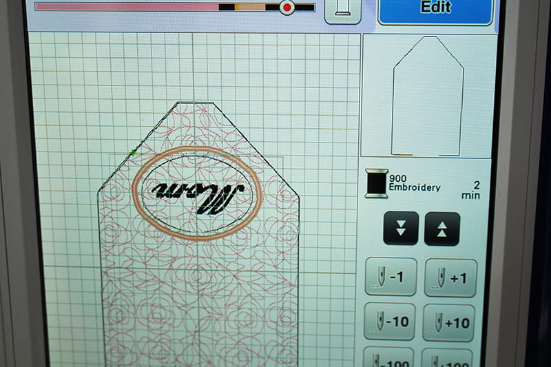 Monogrammed Envelope