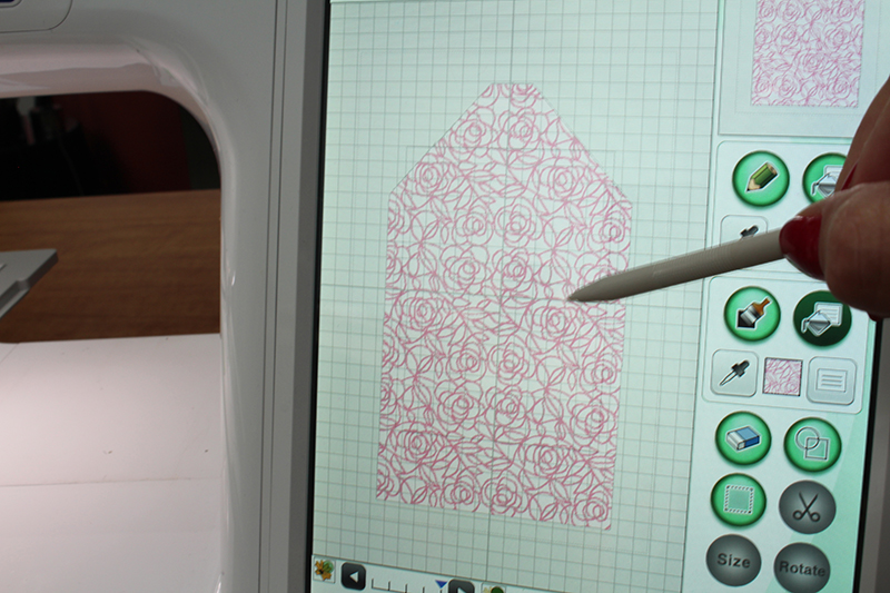 Monogrammed Envelope