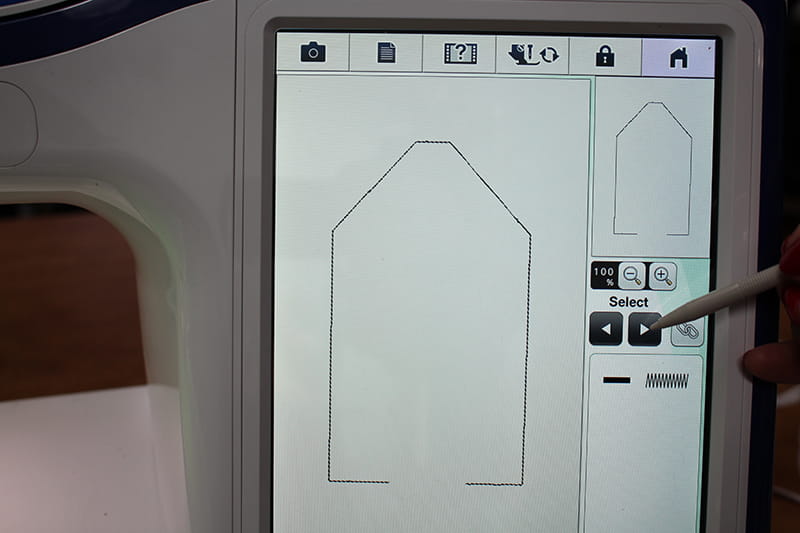 Monogrammed Envelope