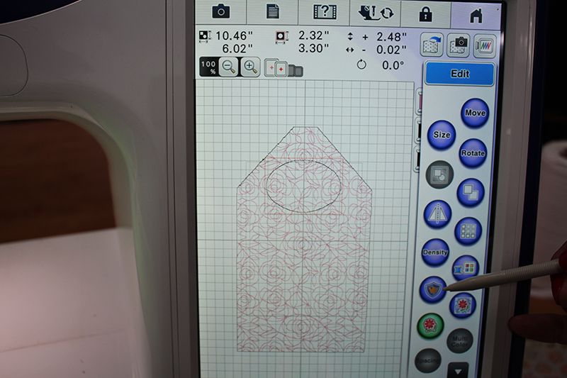 Monogrammed Envelope