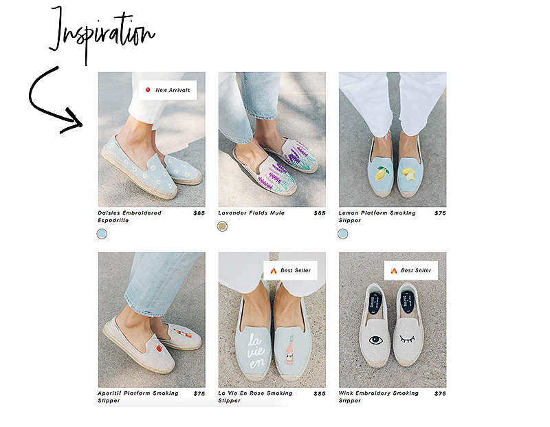 Shoe styles
