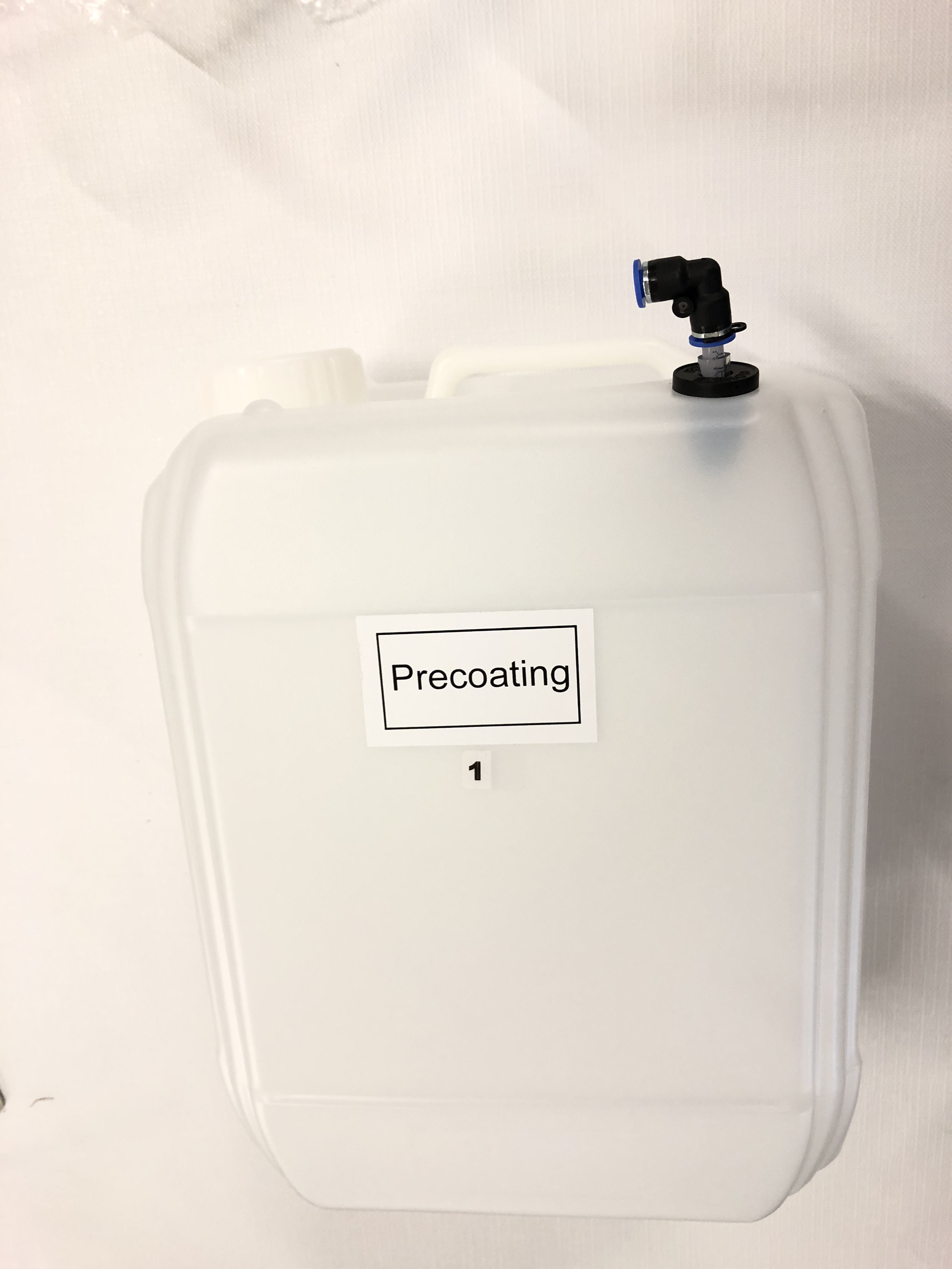 Tank 10 tl w/ Filter - Pretreat Maker III/IV